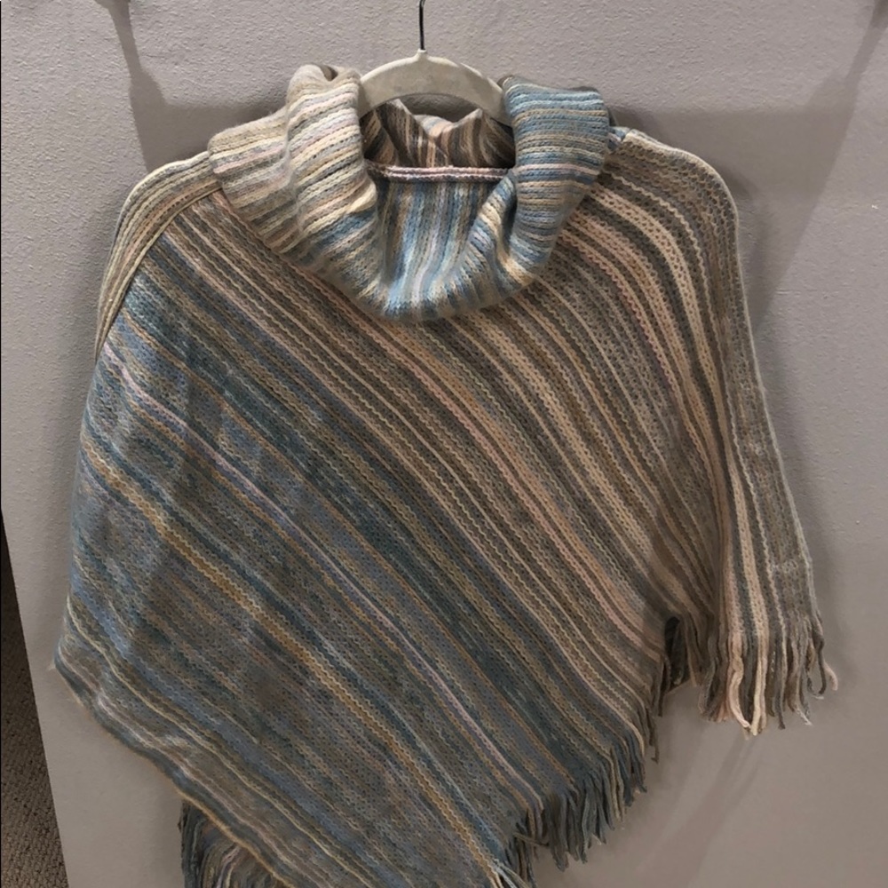 Never worn Anthropologie poncho